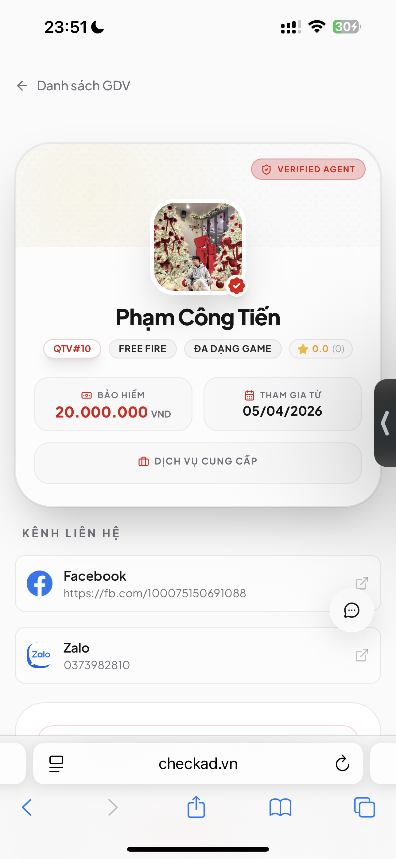 Bảo Hiểm 20M Cho Anh Em Yên Tâm GD